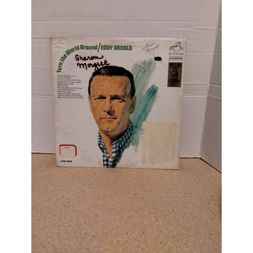 EDDY ARNOLD LP Turn the World Around - RCA Victor LPM-3869